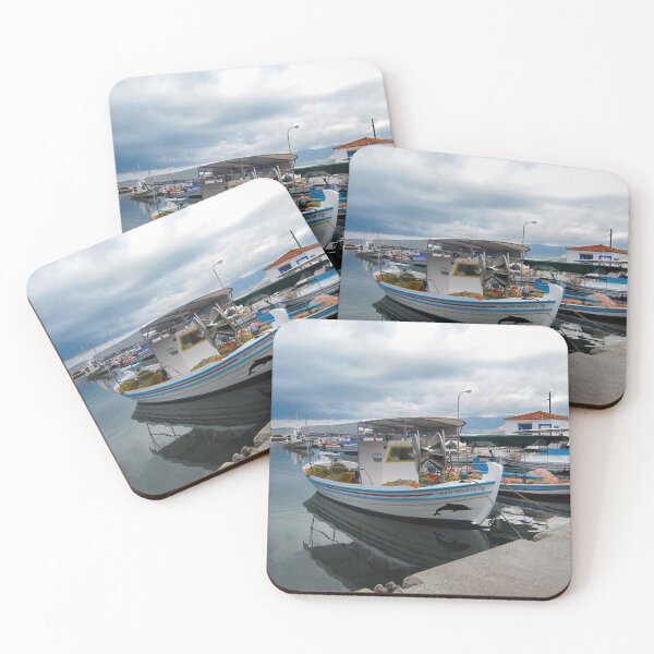 Item preview, Lesbos fishing boats. 1 designed and sold by ronsaunders47.