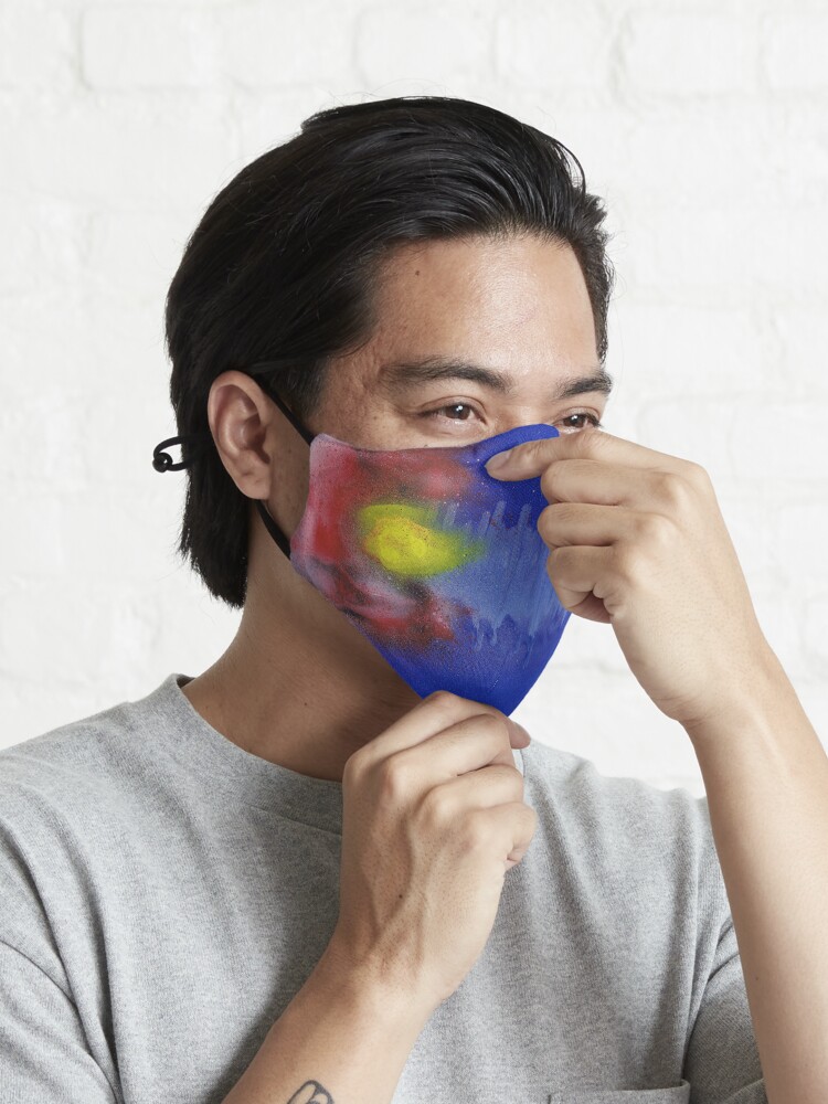 Alternate view of Sound Wave Flag Mask