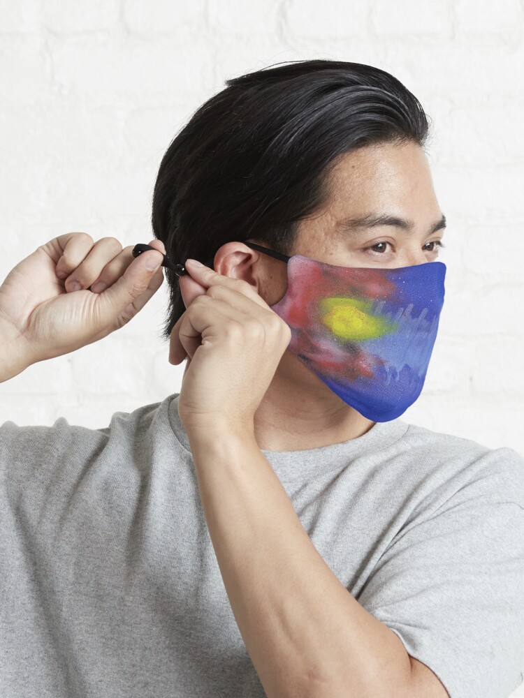 Alternate view of Sound Wave Flag Mask