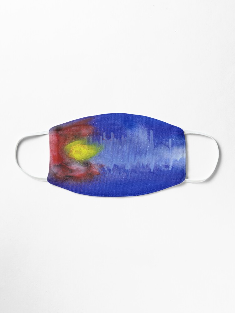 Alternate view of Sound Wave Flag Mask