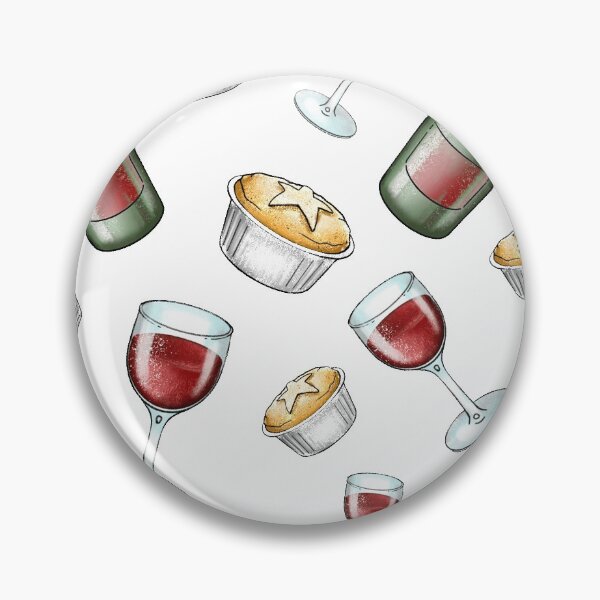 Item preview, Mince pies and red wine! designed and sold by DesignShed.