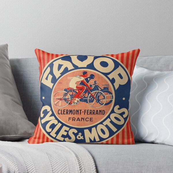 Aperçu de l'œuvre Favoriser les cycles et les motos (publicité ancienne) créée et vendue par TheHogoCo.