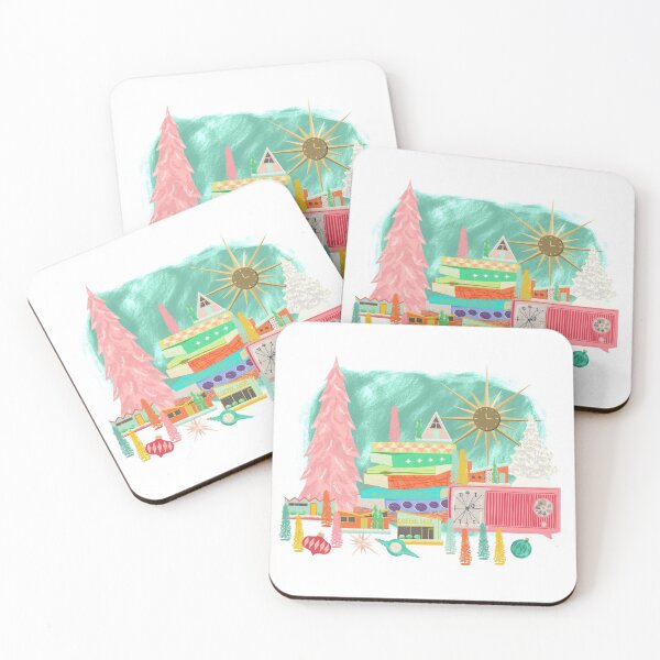 Item preview, Mid Century Modern Christmas Vignette designed and sold by jenbucheli.
