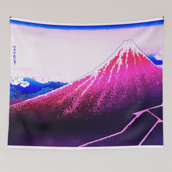 Item preview, shower below a summit remix in blue and red  designed and sold by SFTStudio.