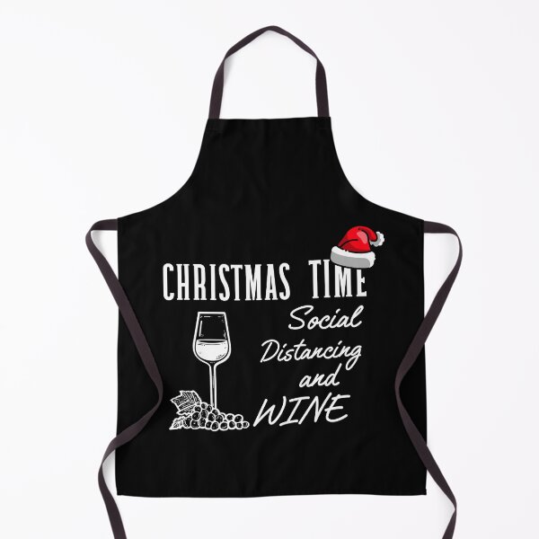 Item preview, Christmas time social distancing and wine designed and sold by ds-4.