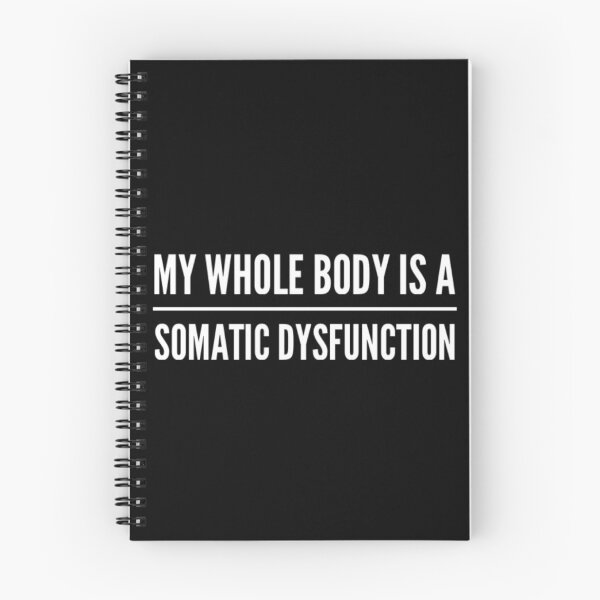 Item preview, Somatic Dysfunction Funny Osteopathic Medicine Shirts and Accessories designed and sold by MedHem.
