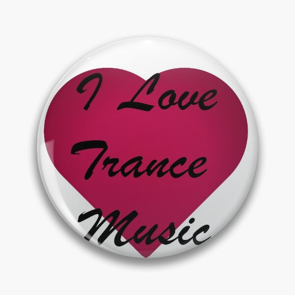 Artikelvorschau, Ich liebe Trance Musikaufkleber entworfen und verkauft von glitchman2.