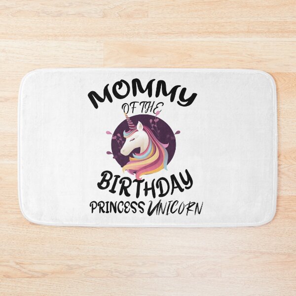 Item preview, Mommy Of The Birthday princess unicorn  Mother Gifts Unicorn Birthday designed and sold by BrooklynArtsDs.