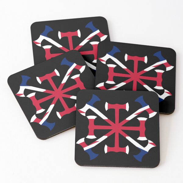 Item preview, Union Jack Axe - Funny throwing  designed and sold by HatchetHarrys.