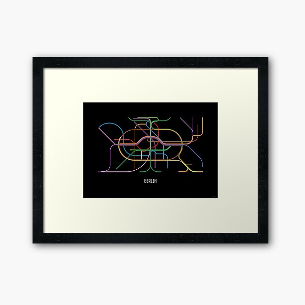 Berlin Framed Art Print