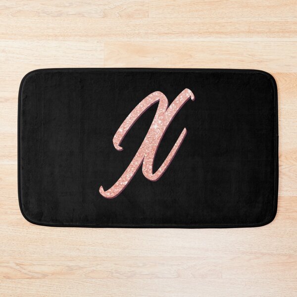 Item preview, Rose gold glitter letters - #X designed and sold by Radu Matei.
