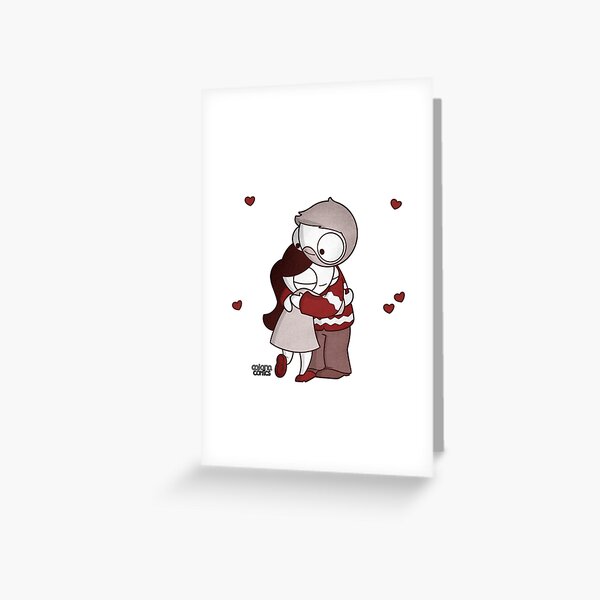Holiday John & Catana #2 Greeting Card