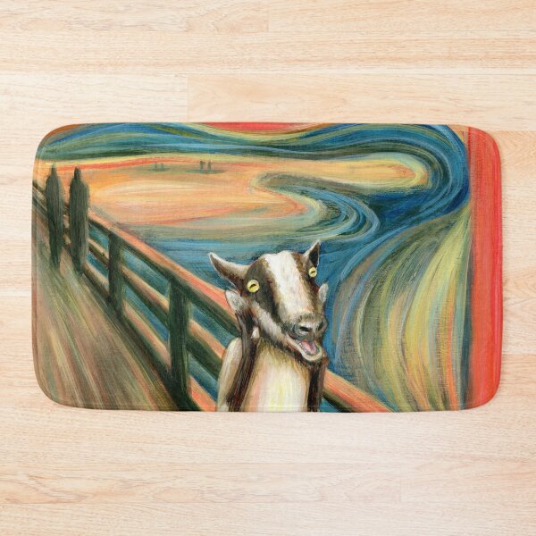Item preview, The Screaming Goat designed and sold by KatieClarkArt.