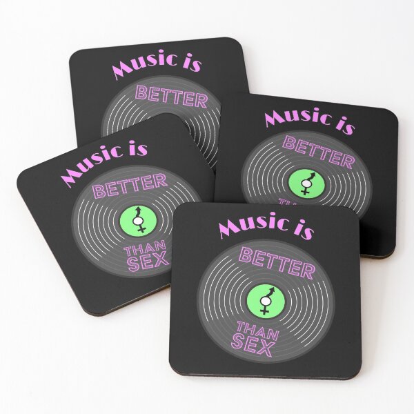 Item preview, Funny Music is better than Sex Vinyl Record designed and sold by James-Kaft.