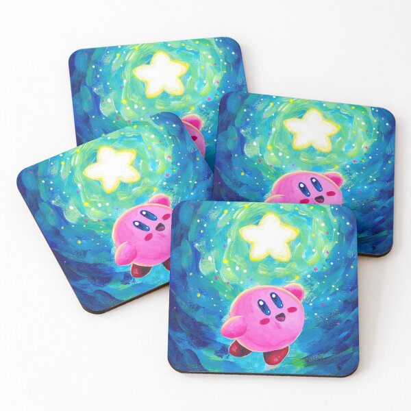 Kirby Star Coasters (Set of 4)