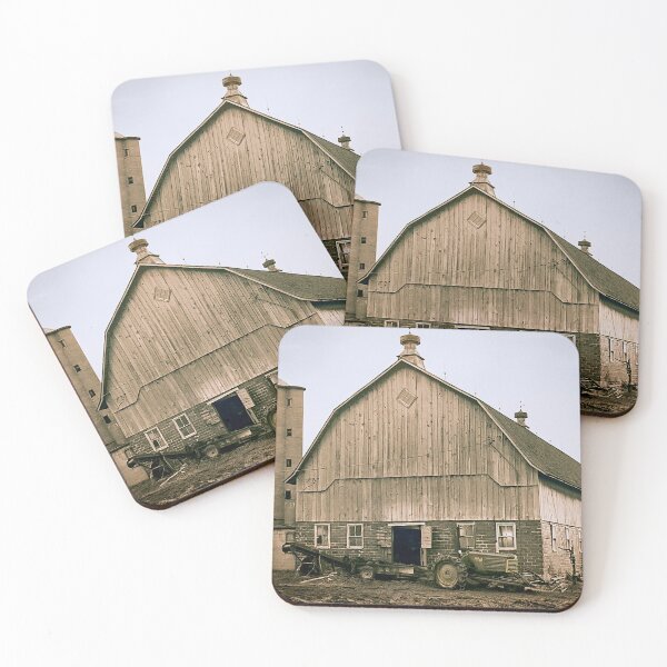 Item preview, Old barn and tractor designed and sold by Spirit-Dragon.