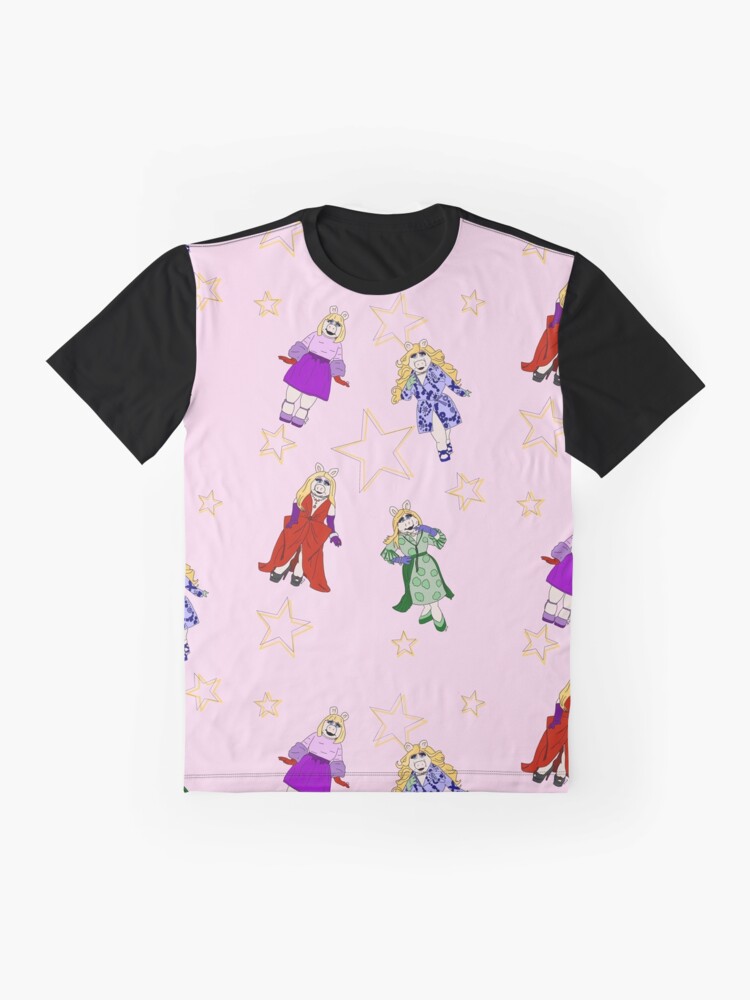 Miss Piggy is a Star- Pink | Graphic T-Shirt