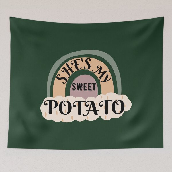 Item preview, SHE'S MY SWEET POTATO SHIRT DESIGN FUNNY CHRISTMAS GIFT. designed and sold by farhatkhanfir.