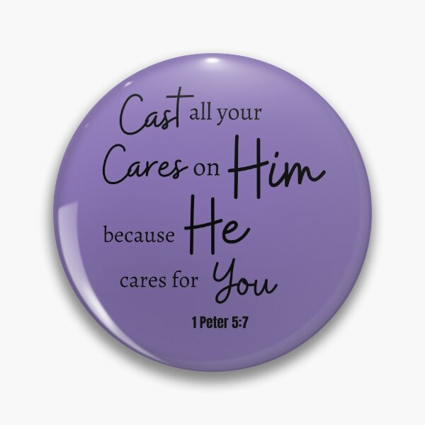 Item preview, Cast your cares on Him designed and sold by Lilaclown.