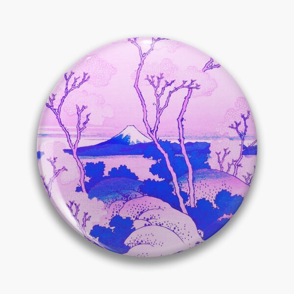 Item preview, Mount Fuji Cherry Blossoms Remix in Pink designed and sold by SFTStudio.