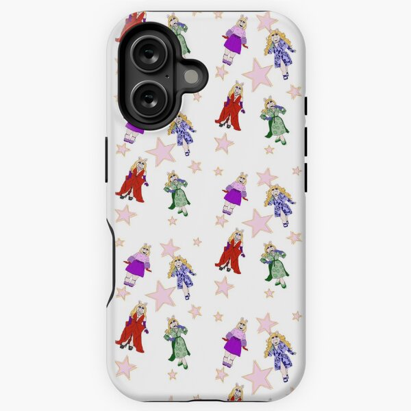 Miss Piggy is a Star- White/Transparent iPhone Tough Case