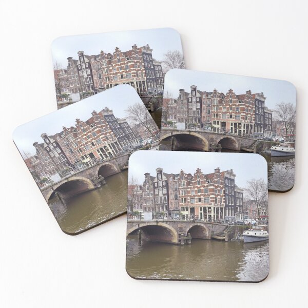 Item preview, amsterdam canals and river landscape  designed and sold by alessiapenny.