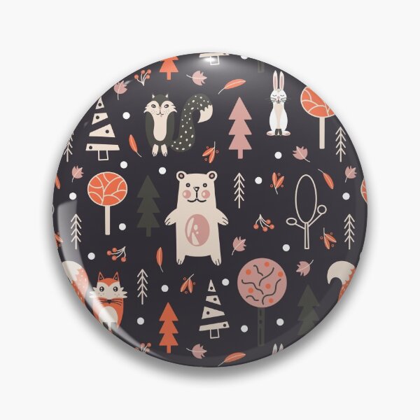 Item preview, Bear and Fox in the Forest designed and sold by Simplulina.