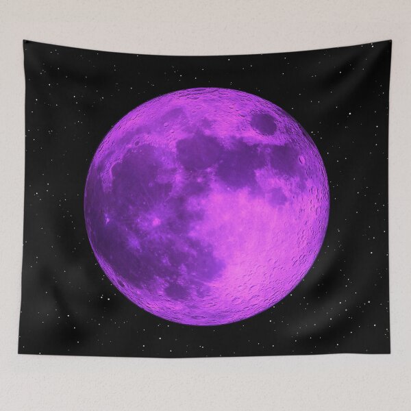 Item preview, Purple Moon -Space Stars- designed and sold by lematworks.