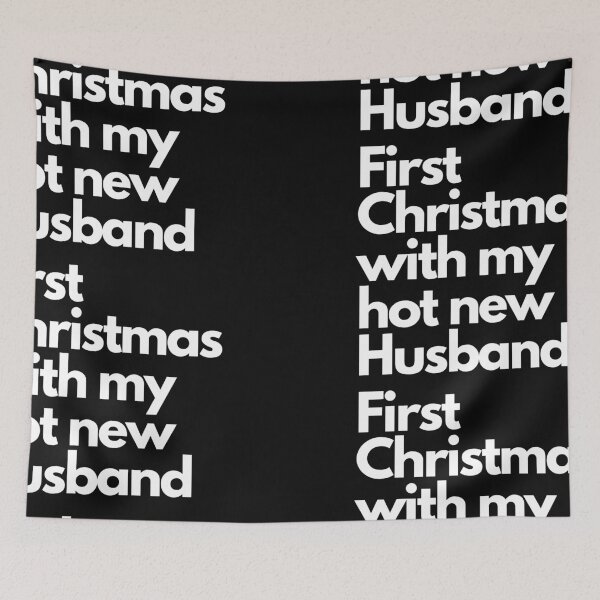 Item preview, First Christmas with My hot new Husband designed and sold by Imaginative Expressions⭐️ ⭐️ ⭐️ ⭐️ ⭐️.
