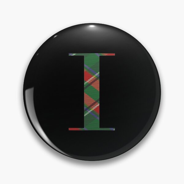 Item preview, Holiday Checked Letter I designed and sold by CAview.