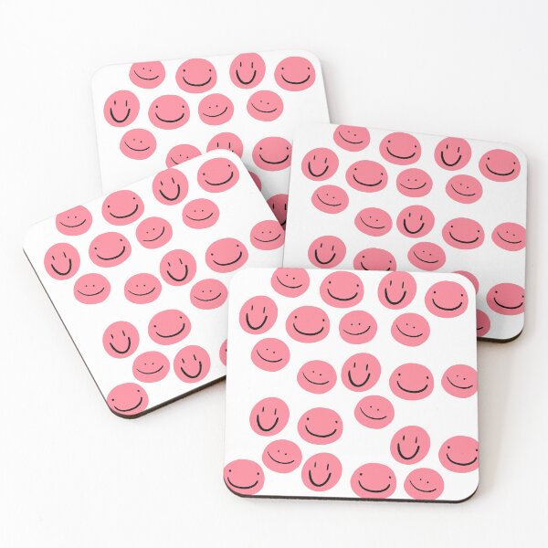 Item preview, Pink Happy Faces designed and sold by madsgro.
