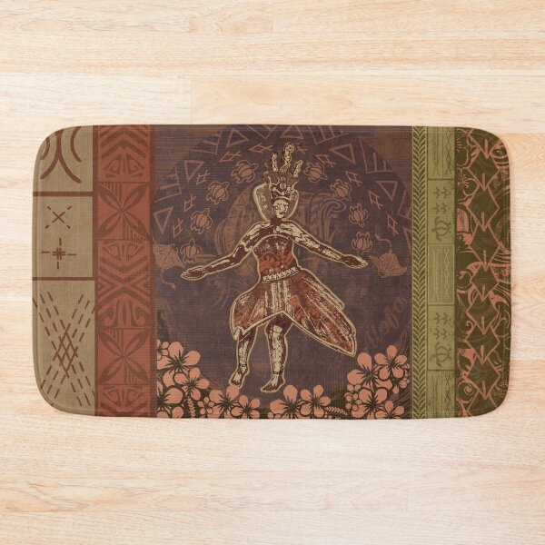 Item preview, Vintage Samoan Dancer Tapa Board  designed and sold by sunnthreads.