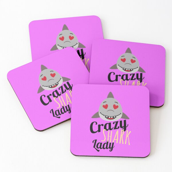 Item preview, Crazy Shark Lady designed and sold by teledesign.
