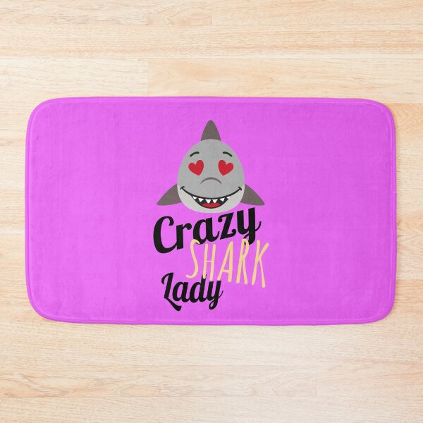 Item preview, Crazy Shark Lady designed and sold by teledesign.