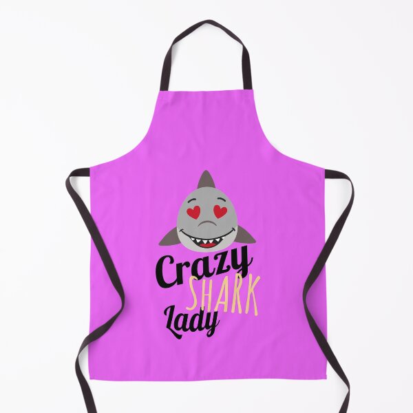 Item preview, Crazy Shark Lady designed and sold by teledesign.