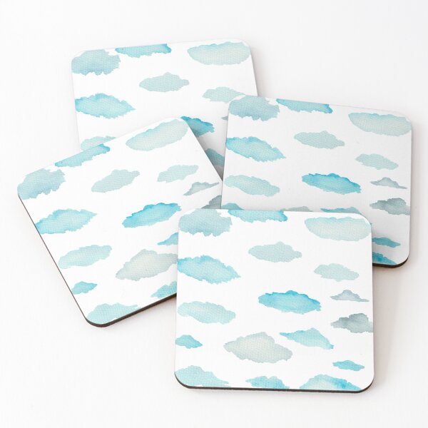 Item preview, Soft Watercolor Clouds Pattern designed and sold by sumayalovesyou.