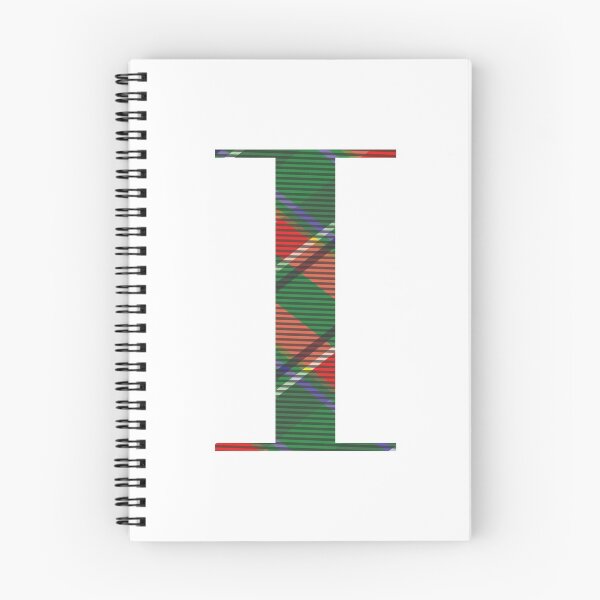 Item preview, Holiday Checked Letter I designed and sold by CAview.