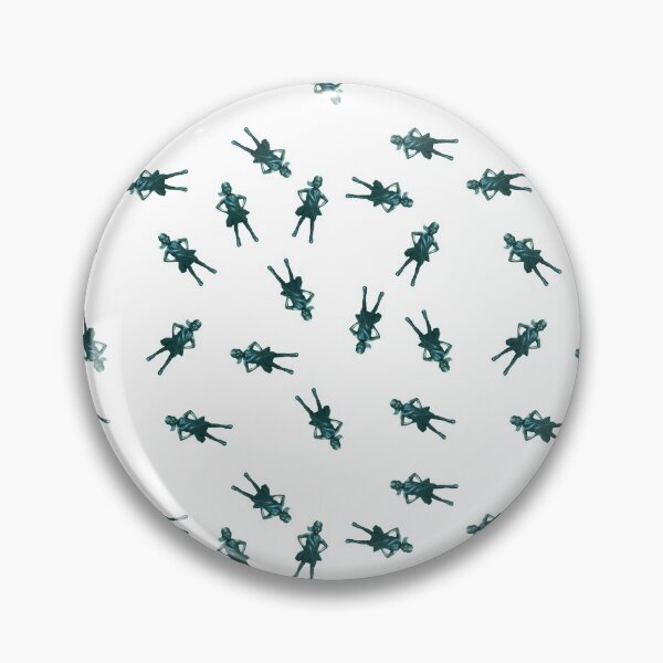 Item preview, Teal Fearless Girl Photo Pattern designed and sold by ArtWithPurpose.