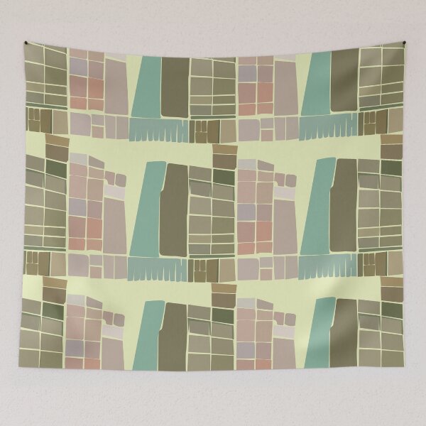 Item preview, Ugly squares have nice colors  designed and sold by tulipdesign.