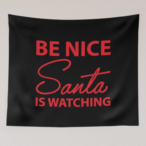 Item preview, Be Nice Santa Is Watching designed and sold by arrowroses.