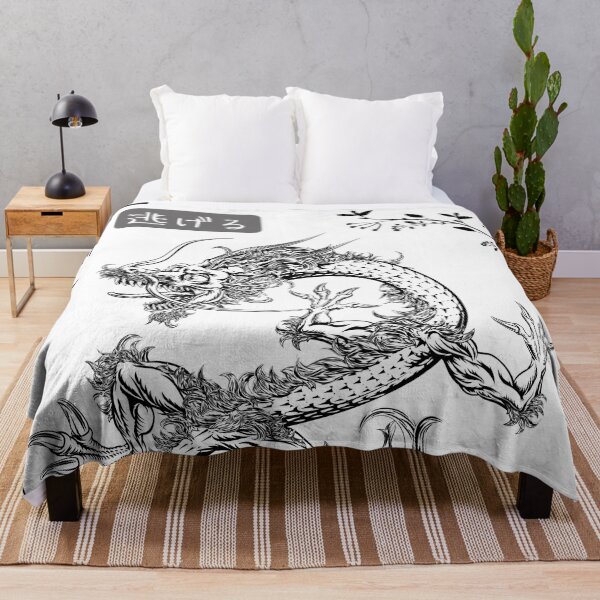 Item preview, Dragon Run Away - Japanese inspired 2 designed and sold by Aldo Daci.