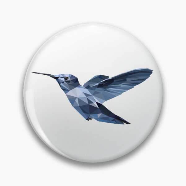 Item preview, Geometric hummingbird designed and sold by Vectoraw.