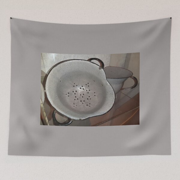 Item preview, Military helmet of the world war transformed into a colander designed and sold by alessiapenny.