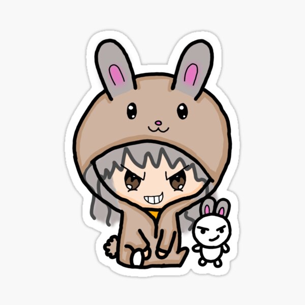 Cute Happy Bunny Chibi Character Cute Happy Bunny Chibi Character