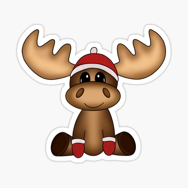 Item preview, Winter Moose  designed and sold by Alexis Walsh.