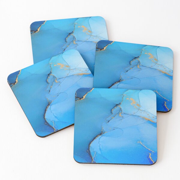 Item preview, Blue and gold marble designed and sold by amz21.
