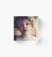 Cherub Acrylic Block