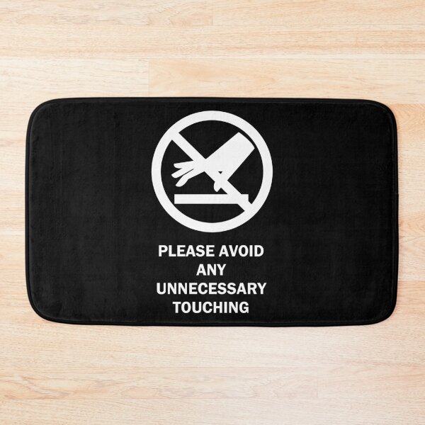 Item preview, Avoid Touching (White & Black) designed and sold by LozMac.