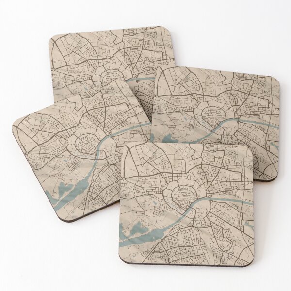 Item preview, Ingolstadt Sepia Map designed and sold by CPTVDesign.