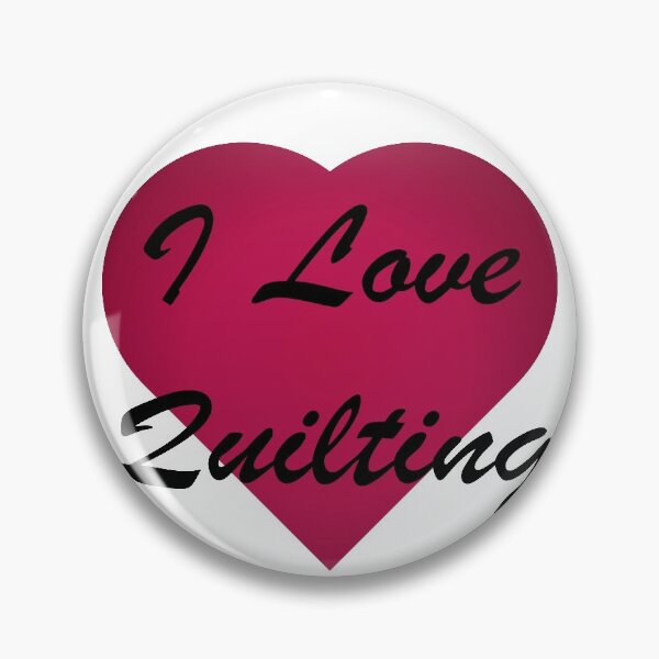 Item preview, Me encantan las pegatinas de Quilting designed and sold by glitchman2.